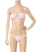 Myla Cecilia Satin Balcony Bra - Lyst