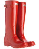 Hunter Womens Original Tall Wellington Boots - Lyst