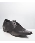 Kg Kurt Geiger Bradley Leather and Fabric Shoe - Lyst