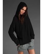 T By Alexander Wang Hooded Poncho - Lyst