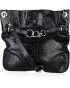 Sonia Rykiel Croc-embossed Leather Bag - Lyst