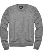 Burberry Prorsum Wool and Silk-blend Sweater - Lyst