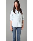 Textile Elizabeth And James Bianca Shirt - Lyst