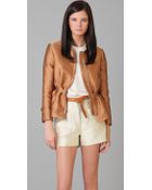 3.1 Phillip Lim Floating Peplum Jacket - Lyst