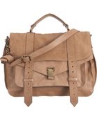 Proenza Schouler Large Leather Ps1 - Lyst