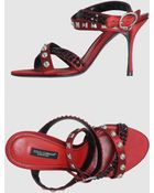 Dolce & Gabbana High-heeled Sandals - Lyst