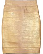 Hervé Léger High-waisted Bandage Skirt - Lyst