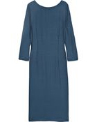 Marni Pintuck Crepe Dress - Lyst