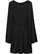Halston Heritage Cape-style Mini Dress - Lyst