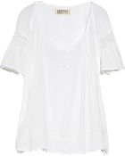 Textile Elizabeth And James Fairmont Cotton Blouse - Lyst