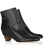 Maison Martin Margiela Leather Ankle Boots - Lyst