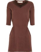 Marni Knitted Cotton-blend Sweater - Lyst