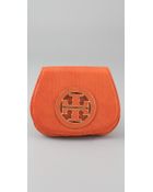 Tory Burch Amanda Mini Logo Clutch - Lyst