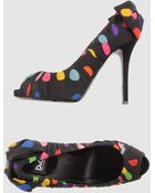 D&G Pumps with Open Toe - Lyst