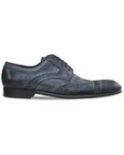 Dolce & Gabbana Washed Waxed Crust Derby Lace-up Shoes - Lyst