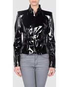 DSquared² Leather Outerwear - Lyst