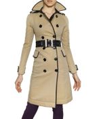Burberry Prorsum Double Faced Gabardine Trench Coat - Lyst