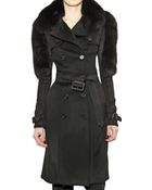 Burberry Prorsum Wool and Cashmere Trench Coat - Lyst