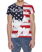 D&G Mickey Mouse Printed Jersey T-shirt - Lyst