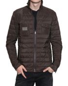 Dolce & Gabbana Matt Nylon Quilted Lightweight Jacket - Lyst