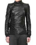 Gareth Pugh Detachable Bolero Nappa Leather Jacket - Lyst