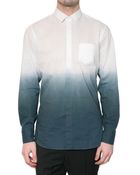Neil Barrett Degrade Cotton Batista Shirt - Lyst