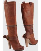 Goffredo Fantini Highheeled Boots - Lyst