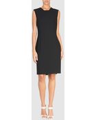 Jil Sander Short Dress - Lyst