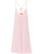 Alice + Olivia Fierra Racer-back Silk-chiffon Dress - Lyst