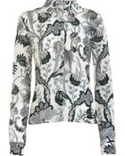 Balenciaga Paisley Blouse - Lyst