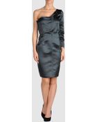 Lanvin Short Dress - Lyst