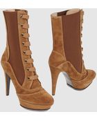Pura Lopez Ankle Boots - Lyst