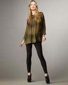 Burberry Brit Zip-cuff Knit Leggings - Lyst