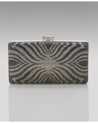 Judith Leiber Lotus Box Clutch - Lyst