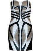 Sass & Bide Tribal Print Mini Dress - Lyst