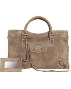 Balenciaga Baby Daim Classic City - Lyst
