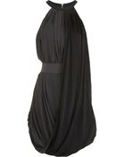 A.L.C. Gathered Drape Dress - Lyst