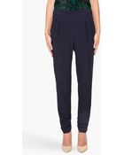Vanessa Bruno Crepe Satin Trousers - Lyst
