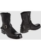 Jil Sander Ankle Boots - Lyst