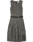 MICHAEL Michael Kors Cotton-blend Tweed Dress - Lyst