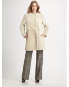 3.1 Phillip Lim Straight-line Shearling Coat - Lyst