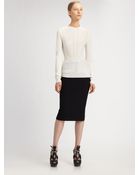 Alexander McQueen Pencil Skirt - Lyst