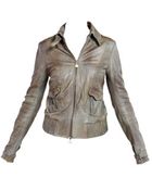 Patrizia Pepe Leather Jacket - Lyst