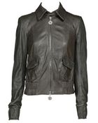 Patrizia Pepe Leather Jacket - Lyst