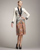 Etro Long-sleeve Coat Dress - Lyst