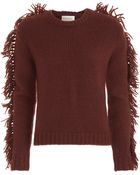 Rodarte x Opening Ceremony Fringed Pullover - Lyst