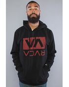 RVCA The Oxnard Hoody in Black - Lyst