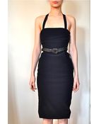 Preen By Thornton Bregazzi Velocity Dress in Black - Lyst
