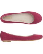 Toast Suede Ballet Pump - Lyst