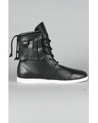 Kr3w Fringed Hi-top Sneakers - Lyst
